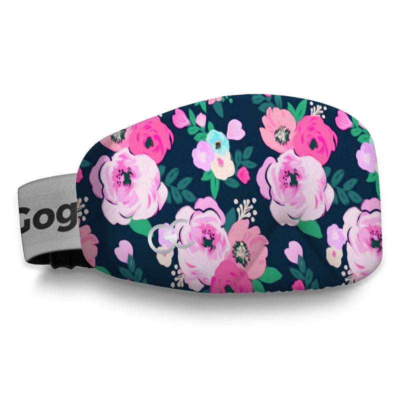 Pink Blue Flowers Goggles Cover