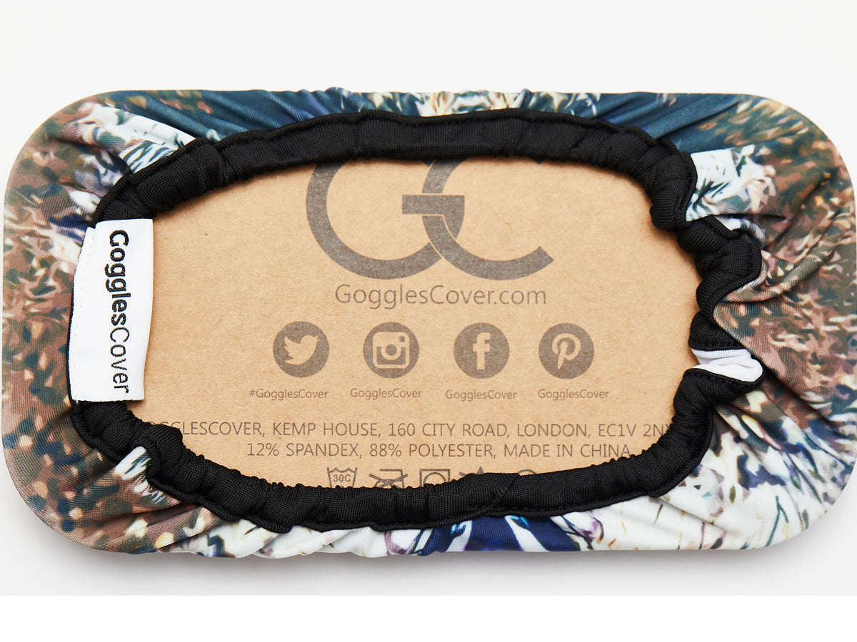 Snow Leopard Goggles Cover